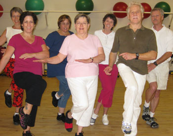 line dancing with Joan Price